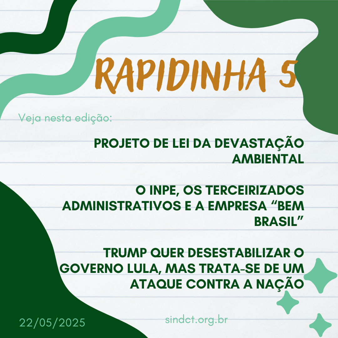 Rapidinha 5 – 22/07/2025